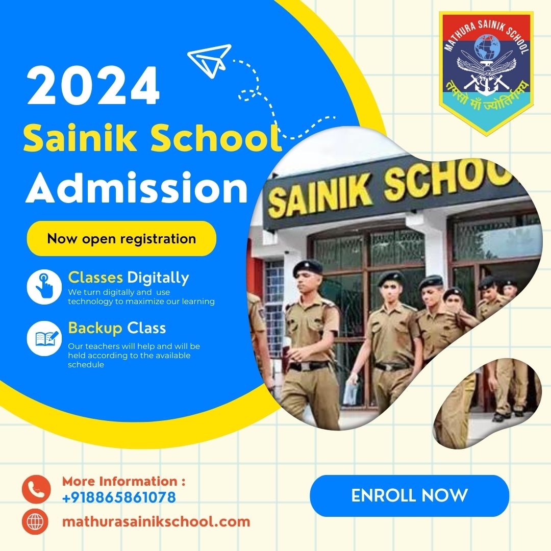 Ambitions Begin Here: Sainik School Admission In Mathura